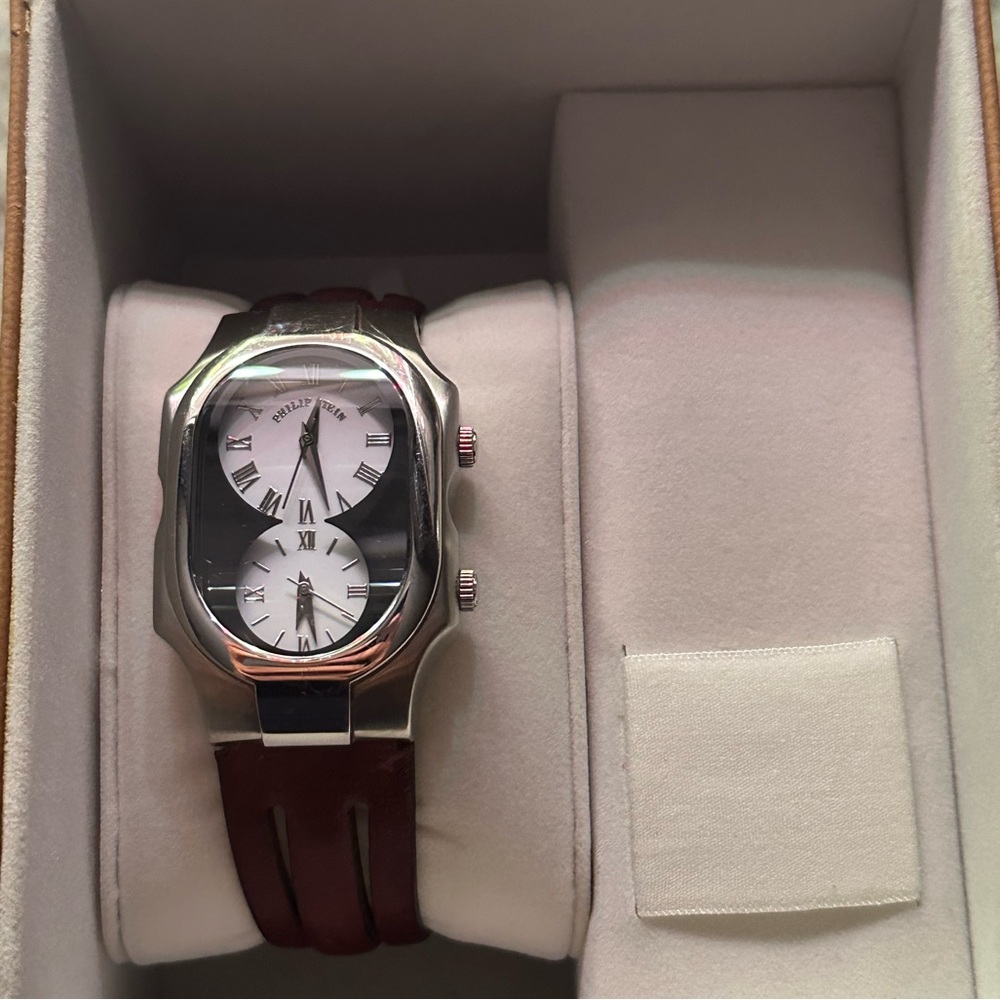 Philip Stein Signature Large Case Mens Watch 2-G-CW-CCBR (2010s) - Picture 3 of 16